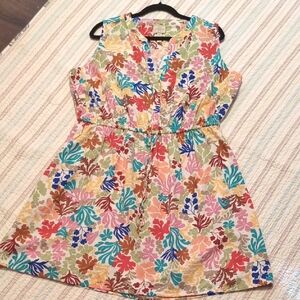 St. John's Bay Multicolor Floral Dress